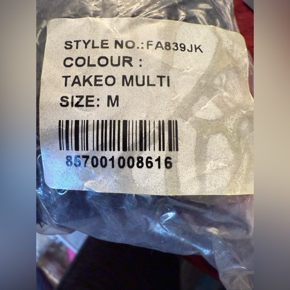 Foxiedox Embroidered Jacket Blue Medium NEW WITH TAGS STYLE FA839JK - Picture 3 of 3